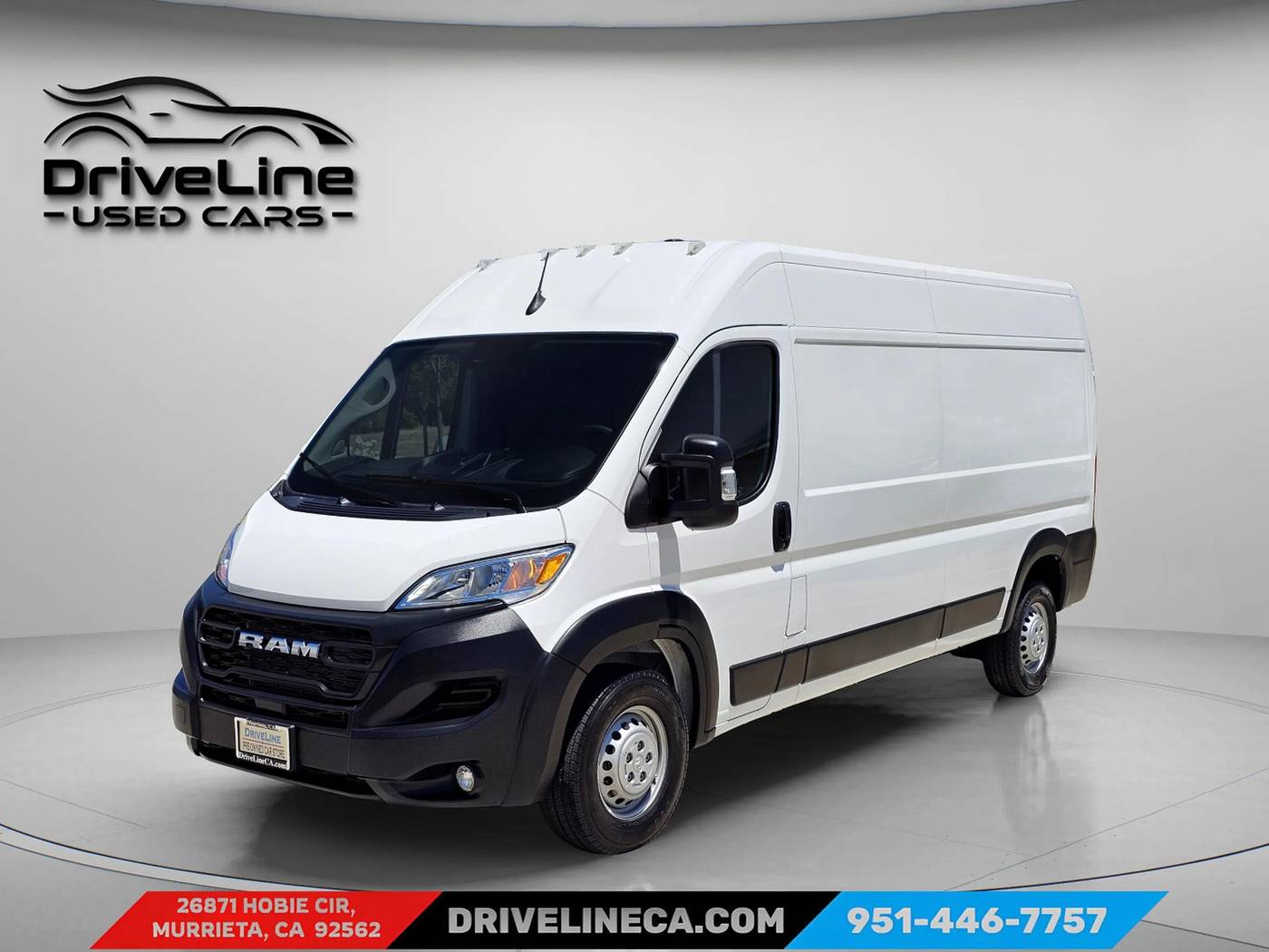 2025 Ram ProMaster Cargo Van Tradesman 2500 — Cargo Van — 7,025 mi — Murrieta, CA
