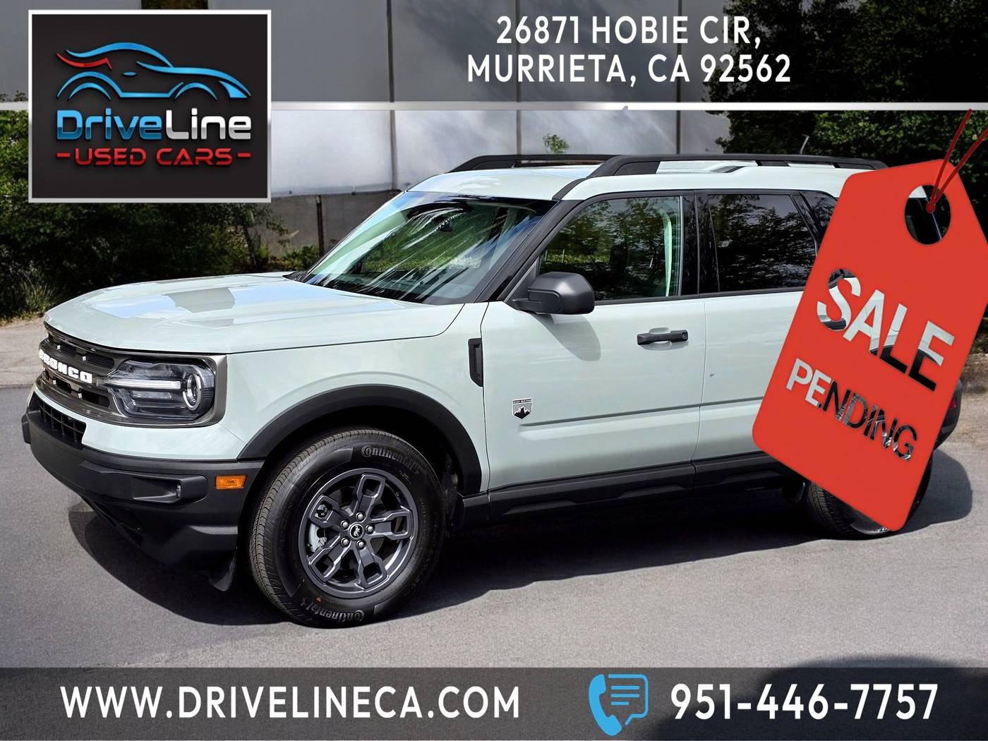 2024 Ford Bronco Sport Big Bend — SUV — 3,426 mi — Murrieta, CA
