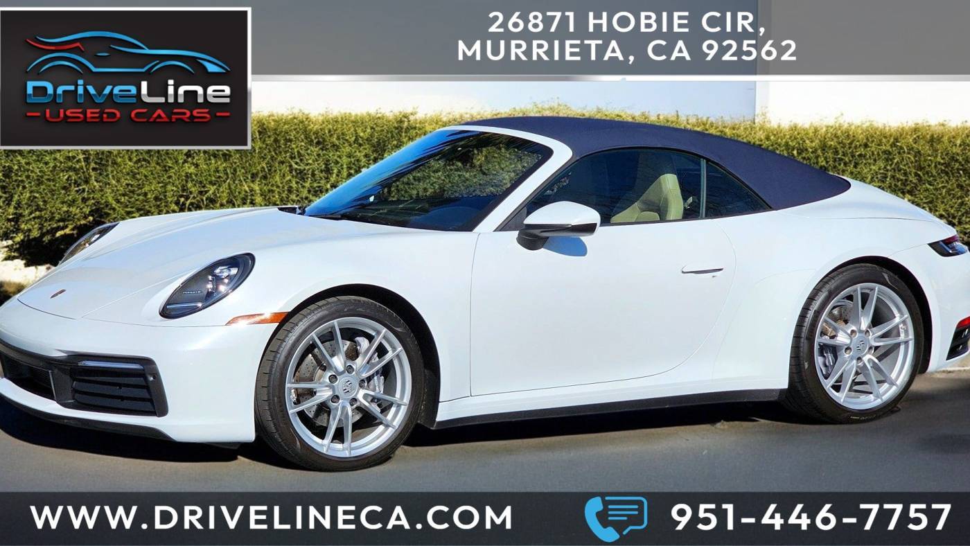 2022 Porsche 911 Carrera — Convertible — 16,818 mi — Murrieta, CA
