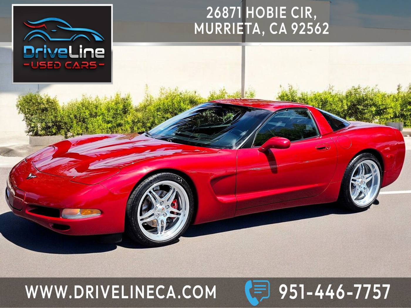 2002 Chevrolet Corvette Base — Coupe — 43,492 mi — Murrieta, CA