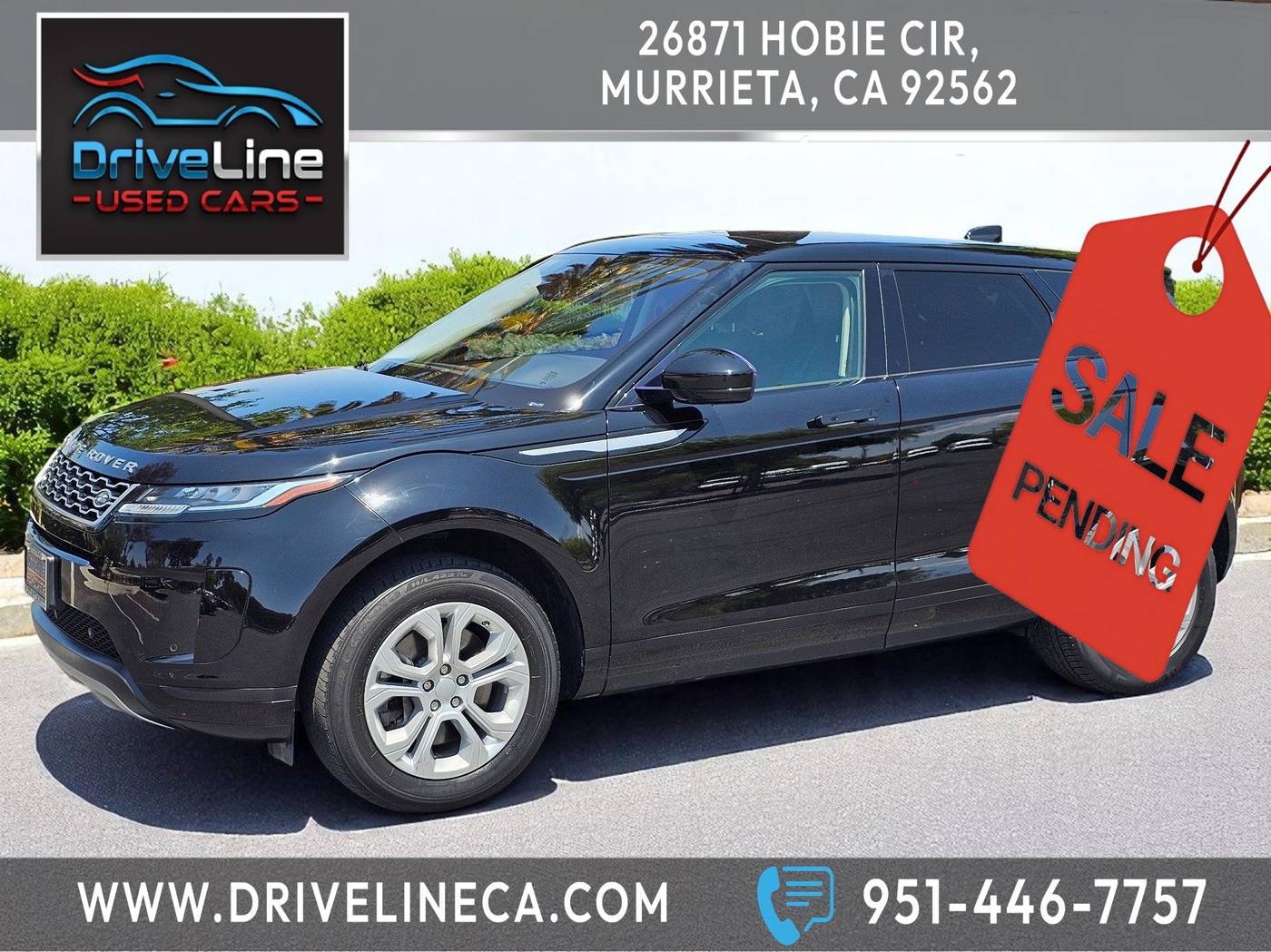 2020 Land Rover Range Rover Evoque S — SUV — 28,599 mi — Murrieta, CA