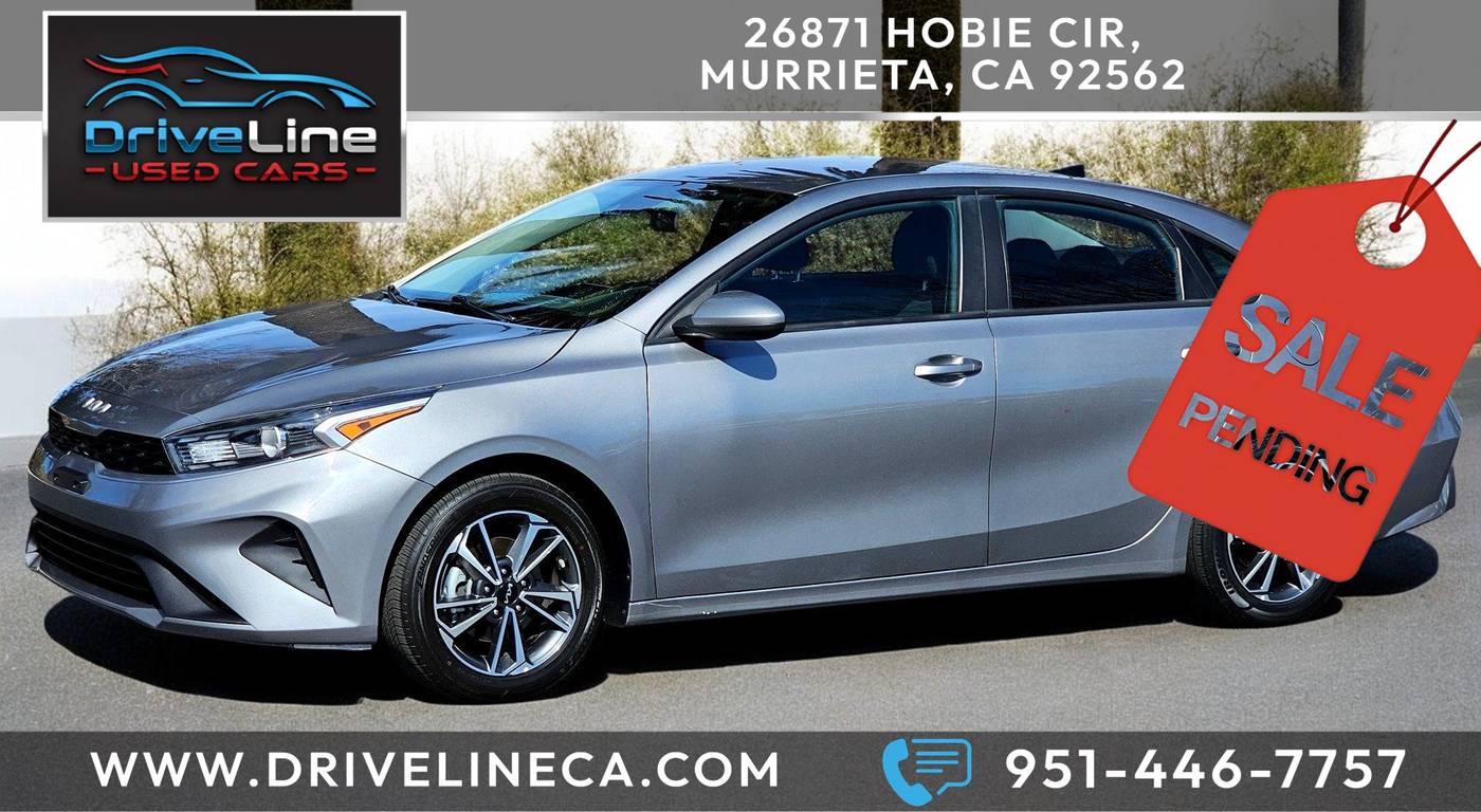 2022 Kia Forte LXS — Sedan — 50,380 mi — Murrieta, CA