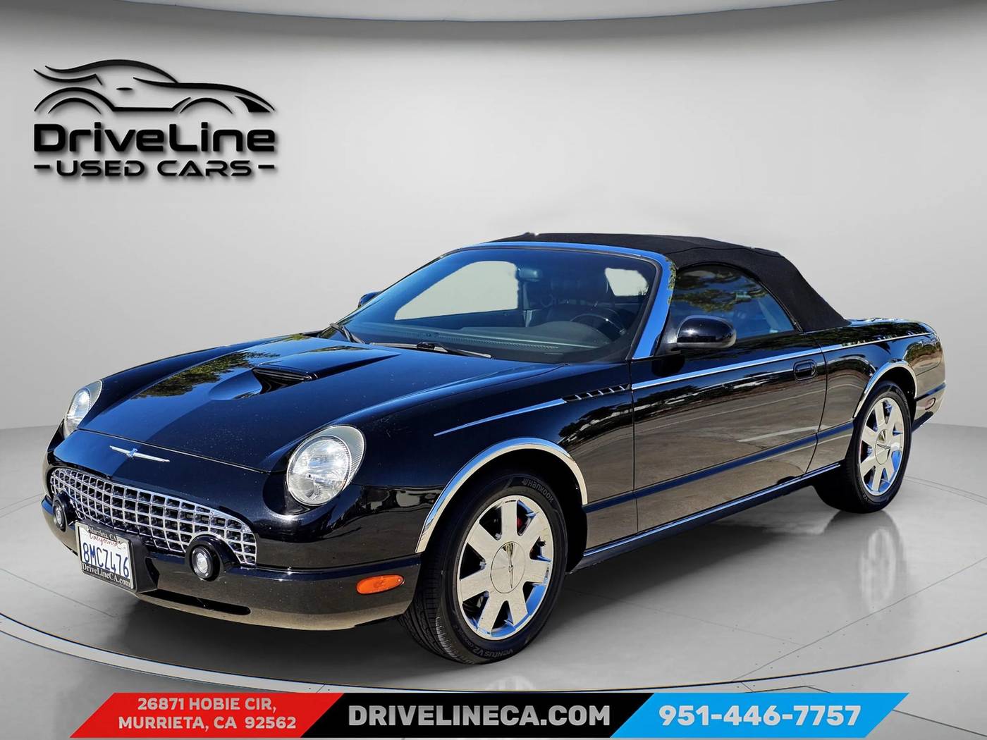 2002 Ford Thunderbird Premium — Convertible — 59,263 mi — Murrieta, CA
