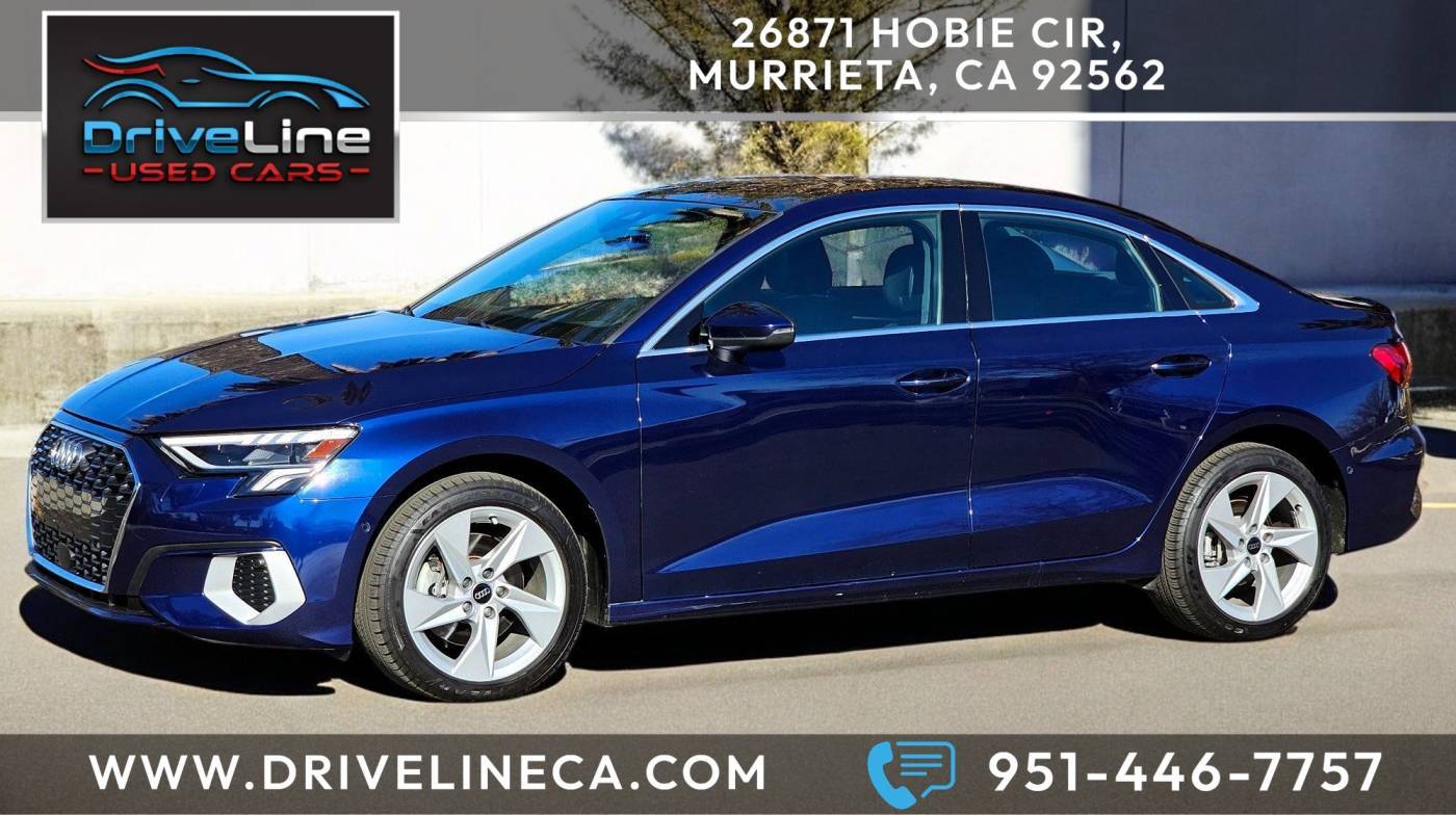2022 Audi A3 Premium Plus — Sedan — 7,810 mi — Murrieta, CA