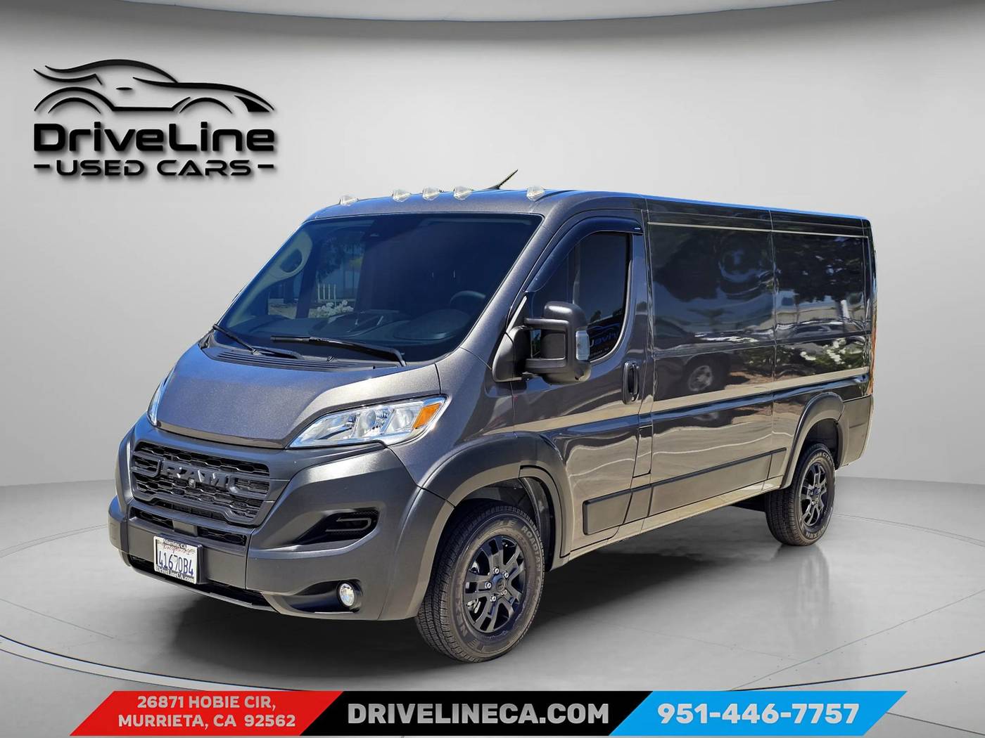 2023 Ram ProMaster Cargo Van 1500 — Cargo Van — 4,650 mi — Murrieta, CA
