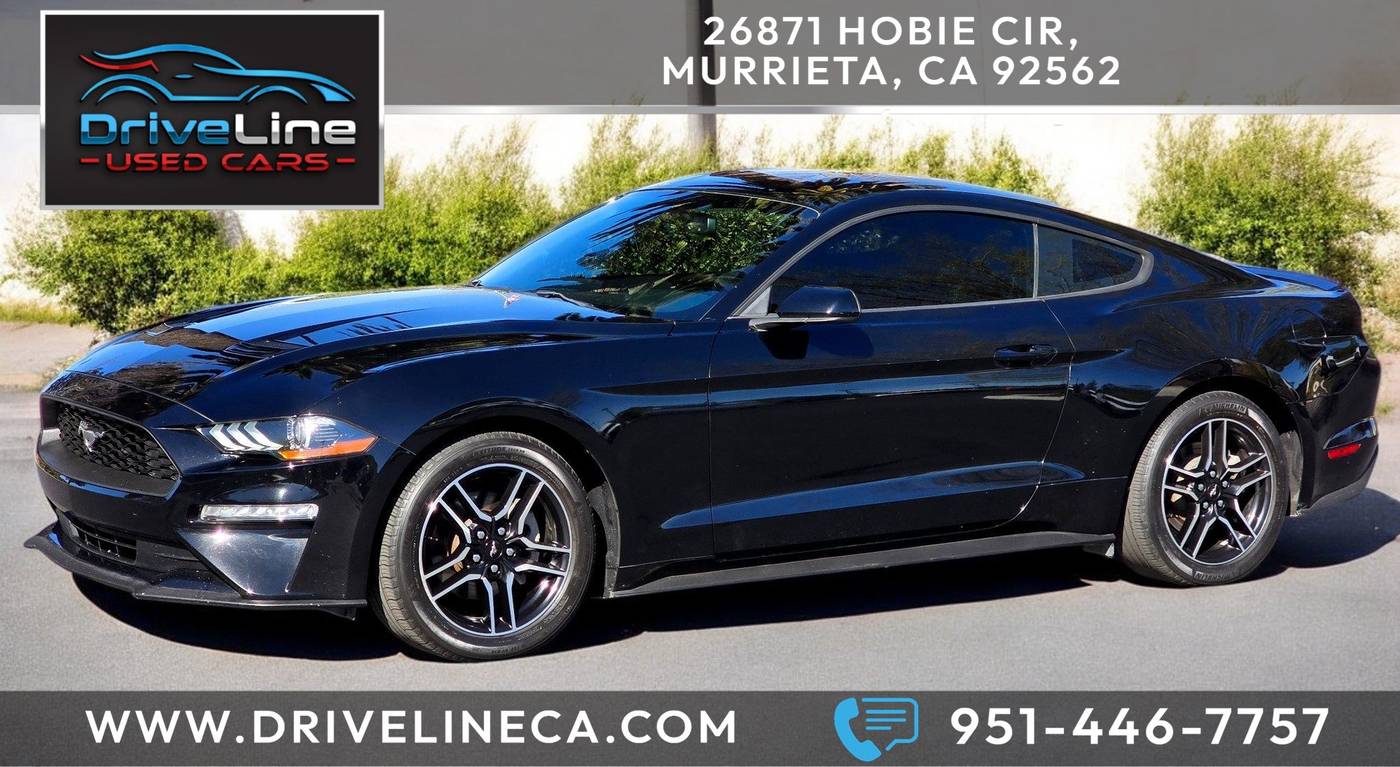 2018 Ford Mustang EcoBoost — Coupe — 71,791 mi — Murrieta, CA