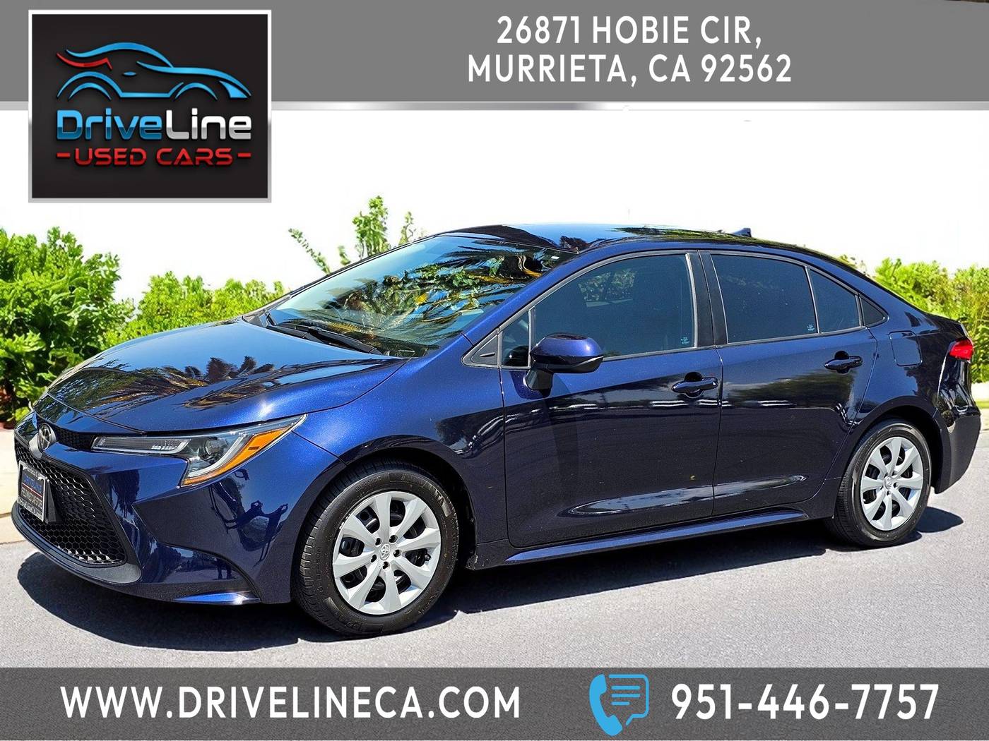2022 Toyota Corolla LE — Sedan — 62,847 mi — Murrieta, CA