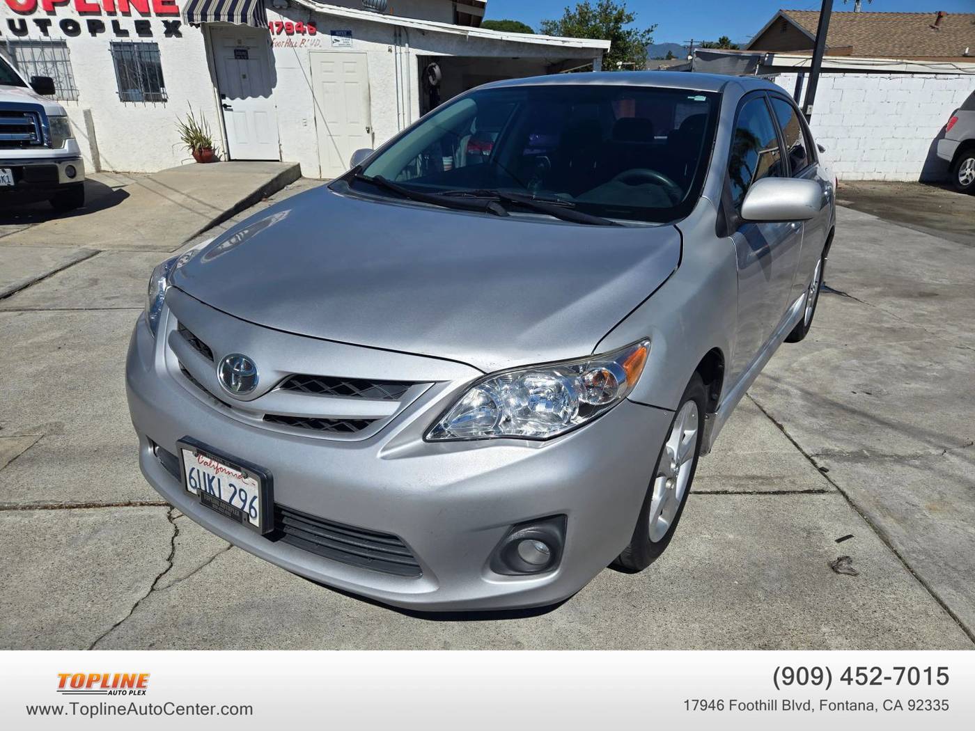 2011 Toyota Corolla S — Sedan — 161,227 mi — Fontana, CA