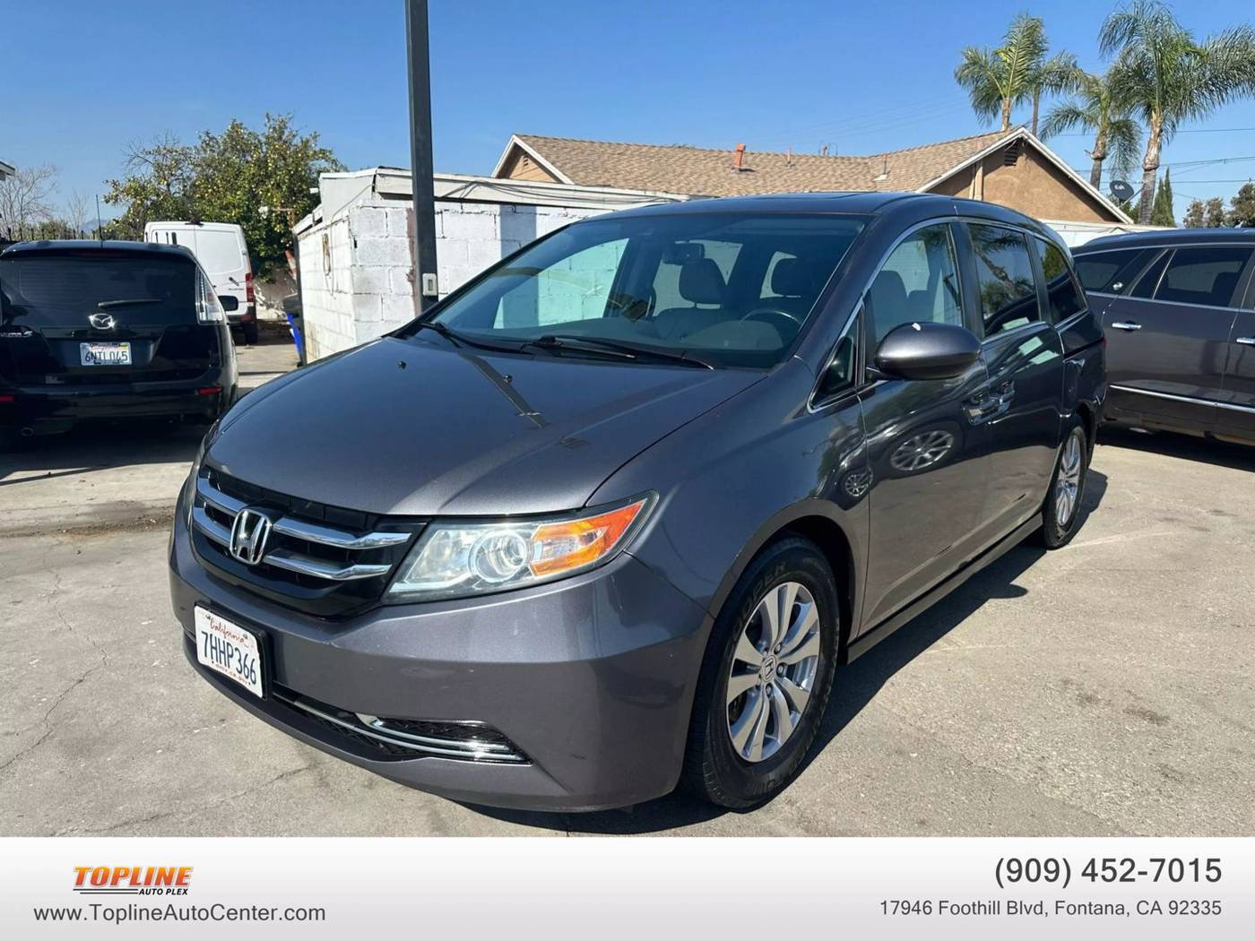 2015 Honda Odyssey EX-L — Minivan — 149,730 mi — Fontana, CA