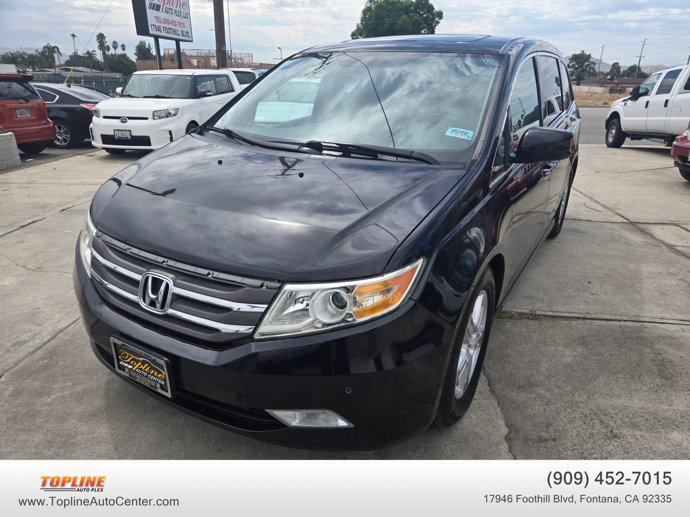 2012 Honda Odyssey Touring — Minivan — 152,565 mi — Fontana, CA