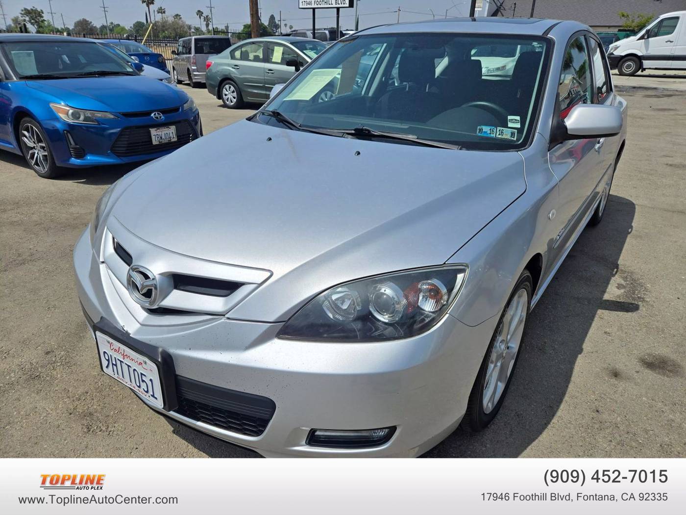 2008 Mazda Mazda3 s Sport — Hatchback — 128,842 mi — Fontana, CA