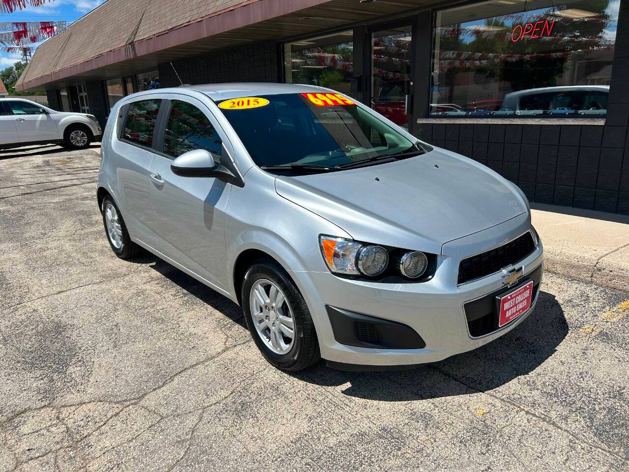 2015 Chevrolet Sonic LT — Hatchback — 91,599 mi — Menasha, WI