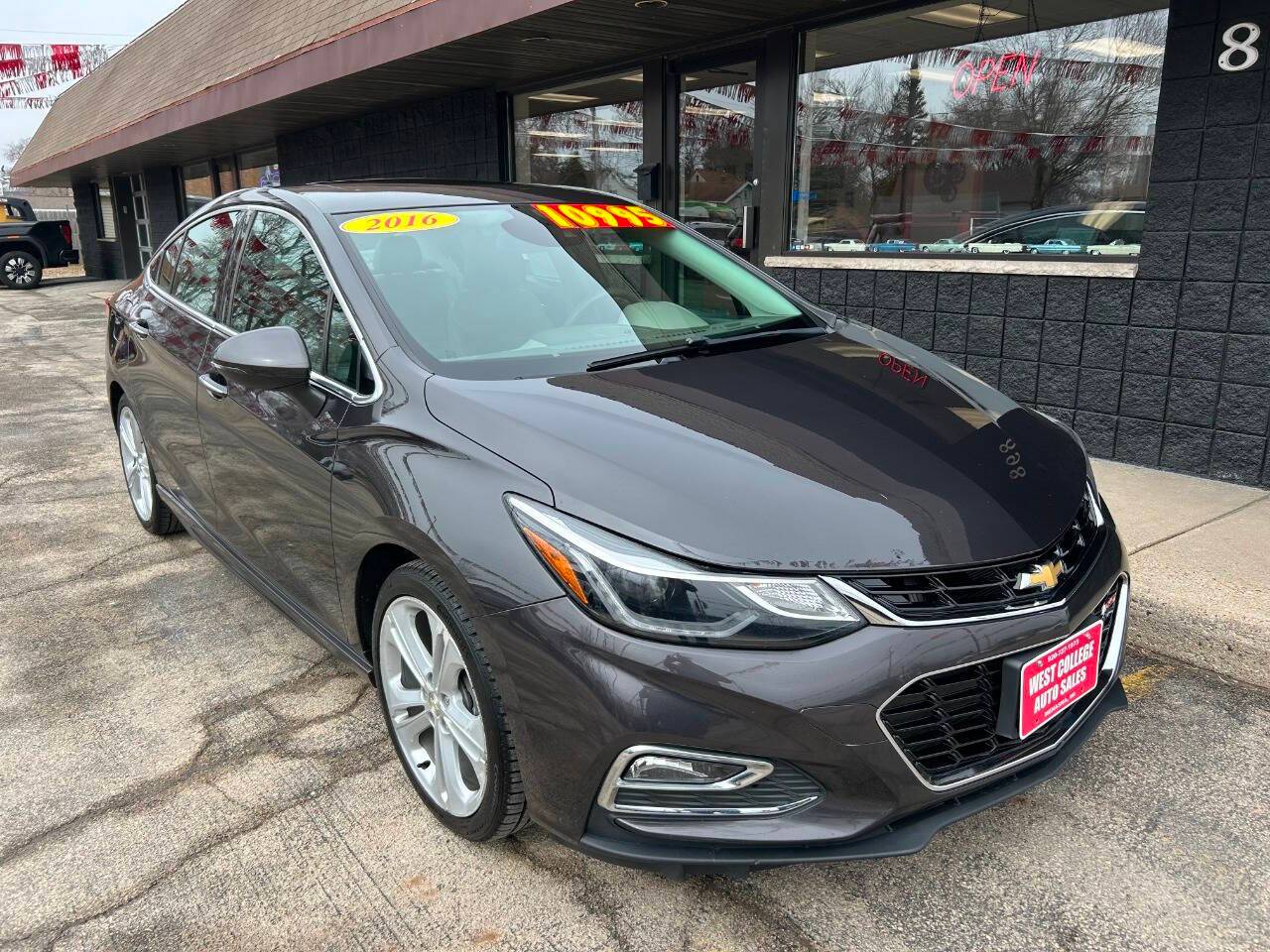 2016 Chevrolet Cruze Premier — Sedan — 110,173 mi — Menasha, WI