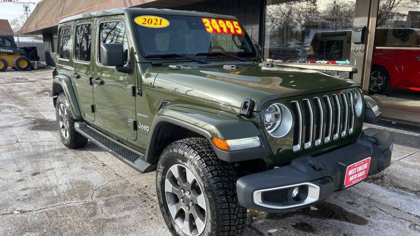 2021 Jeep Wrangler Sahara High Altitude — SUV — 31,765 mi — Menasha, WI