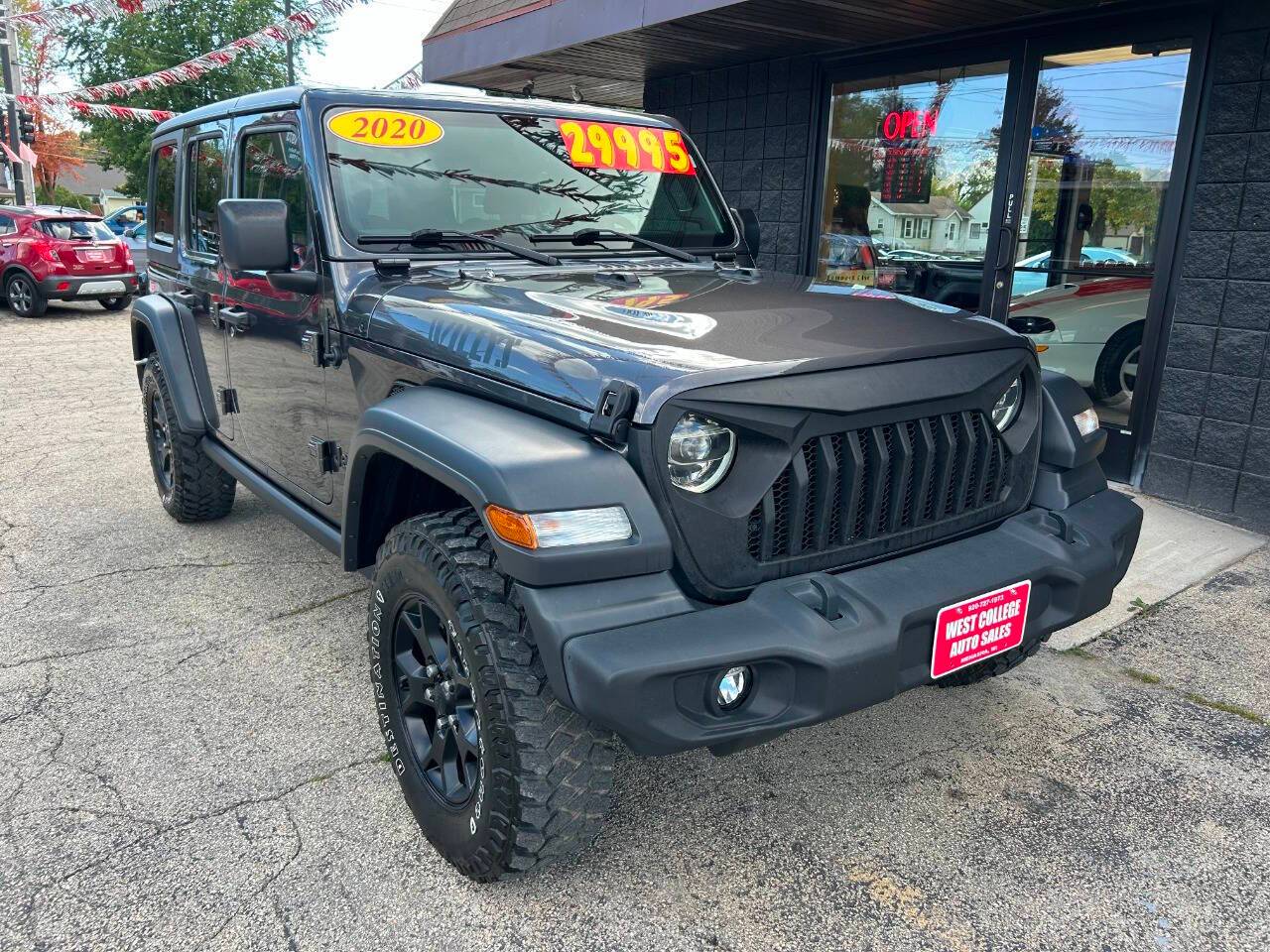 2020 Jeep Wrangler Willys — SUV — 57,215 mi — Menasha, WI