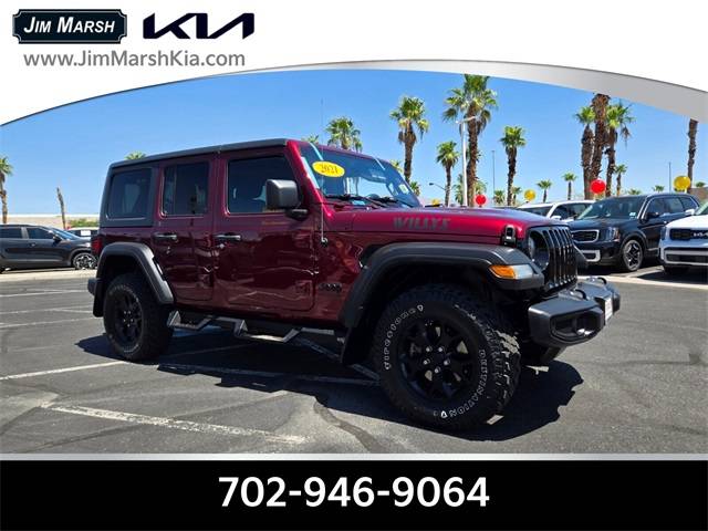 2021 Jeep Wrangler Willys — SUV — 37,786 mi — Las Vegas, NV