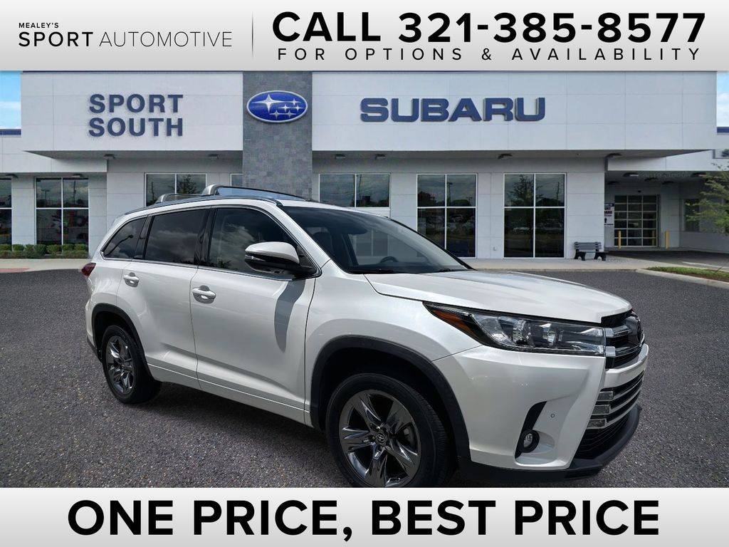2019 Toyota Highlander Limited Platinum — SUV — 53,219 mi — Orlando, FL
