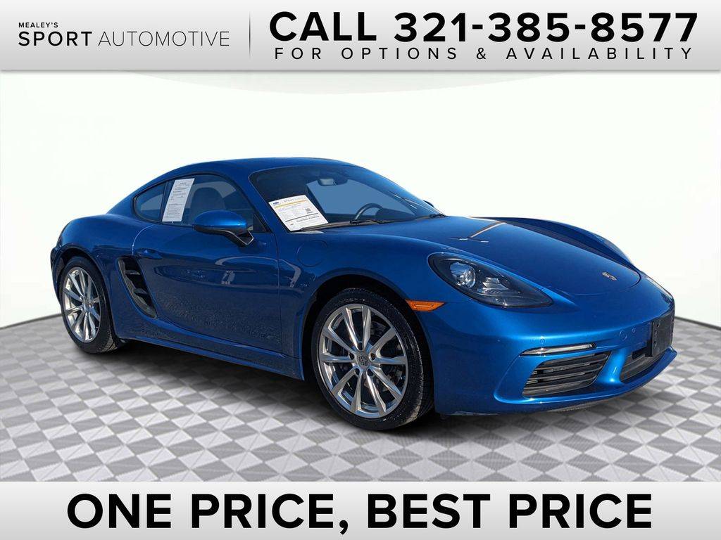 2018 Porsche 718 Cayman Cayman — Coupe — 23,962 mi — Orlando, FL