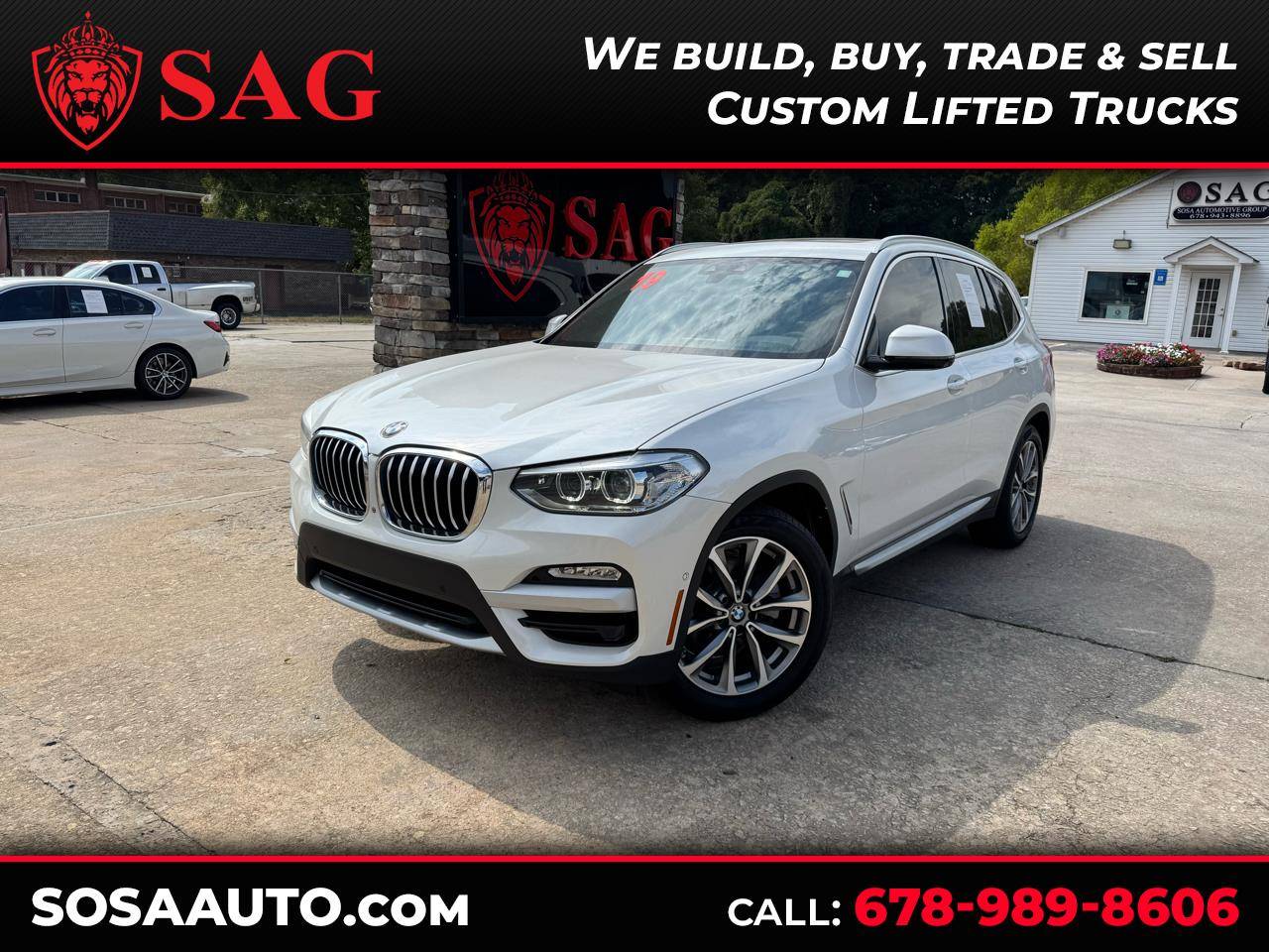 2019 BMW X3 30i — SUV — 96,286 mi — Gainesville, GA