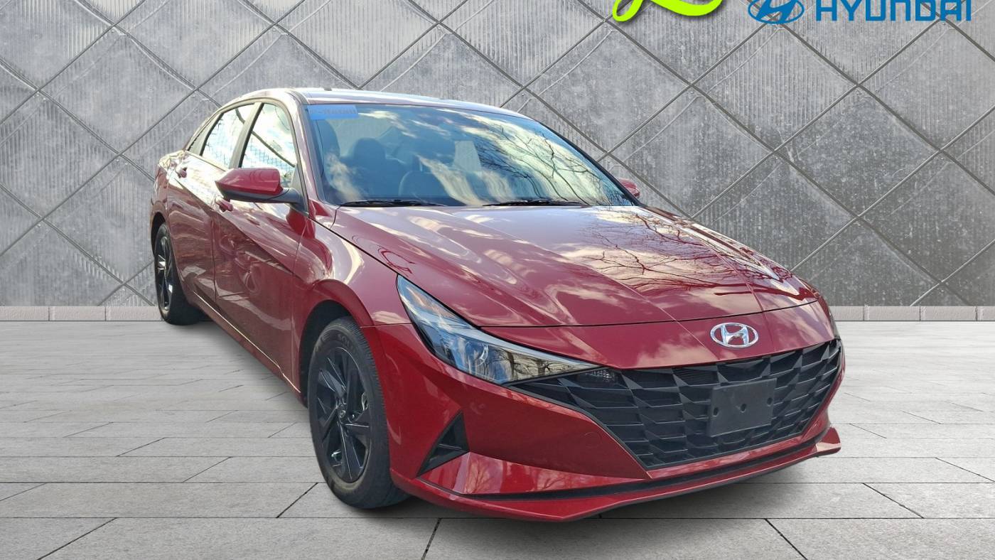 2022 Hyundai Elantra Hybrid Blue — Sedan — 6,537 mi — Union, NJ
