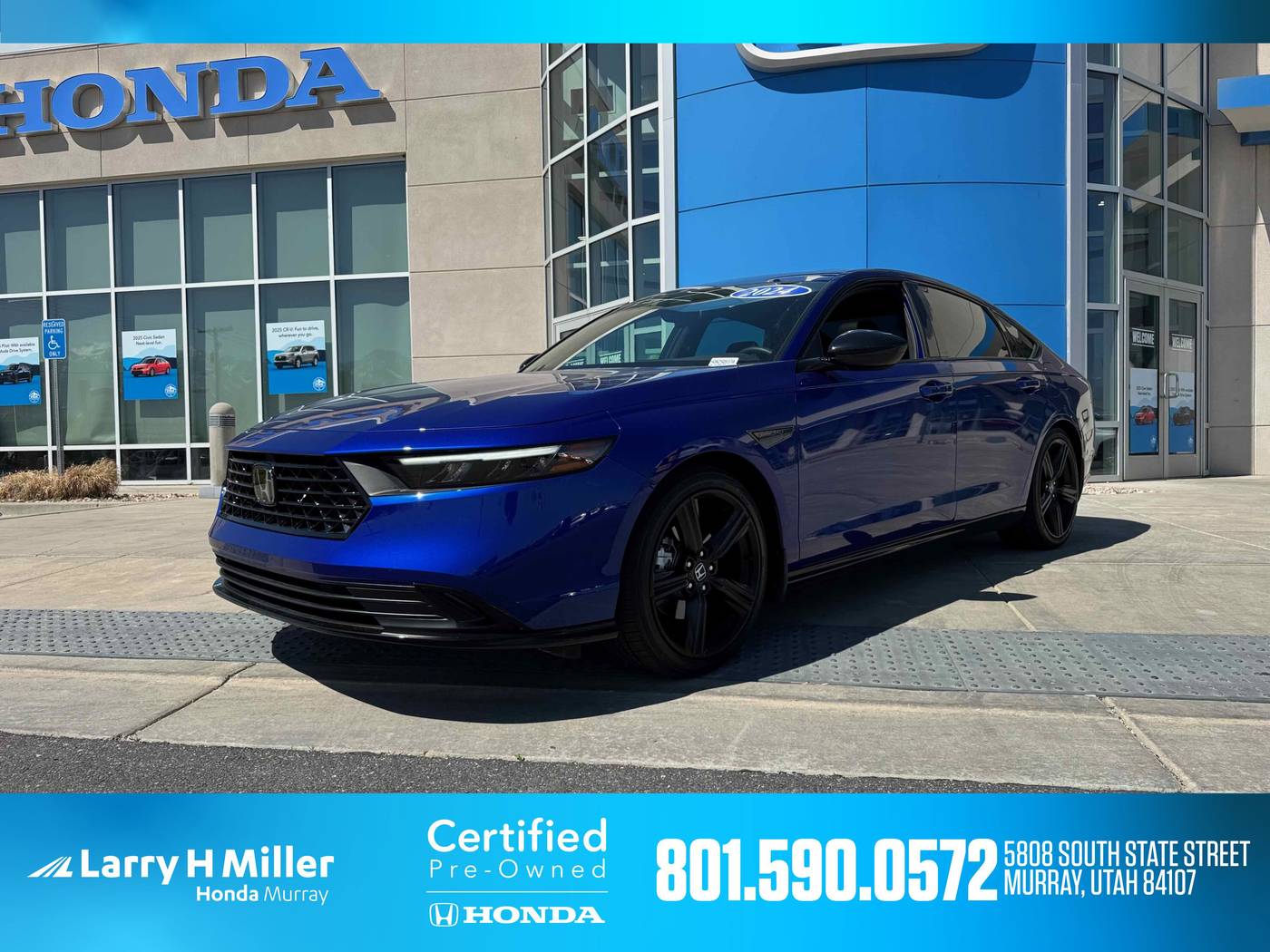 2024 Honda Accord Hybrid Sport-L — Sedan — 24,232 mi — Murray, UT