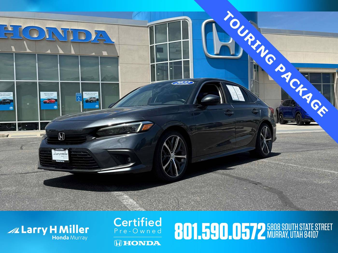 2022 Honda Civic Touring — Sedan — 82,866 mi — Murray, UT