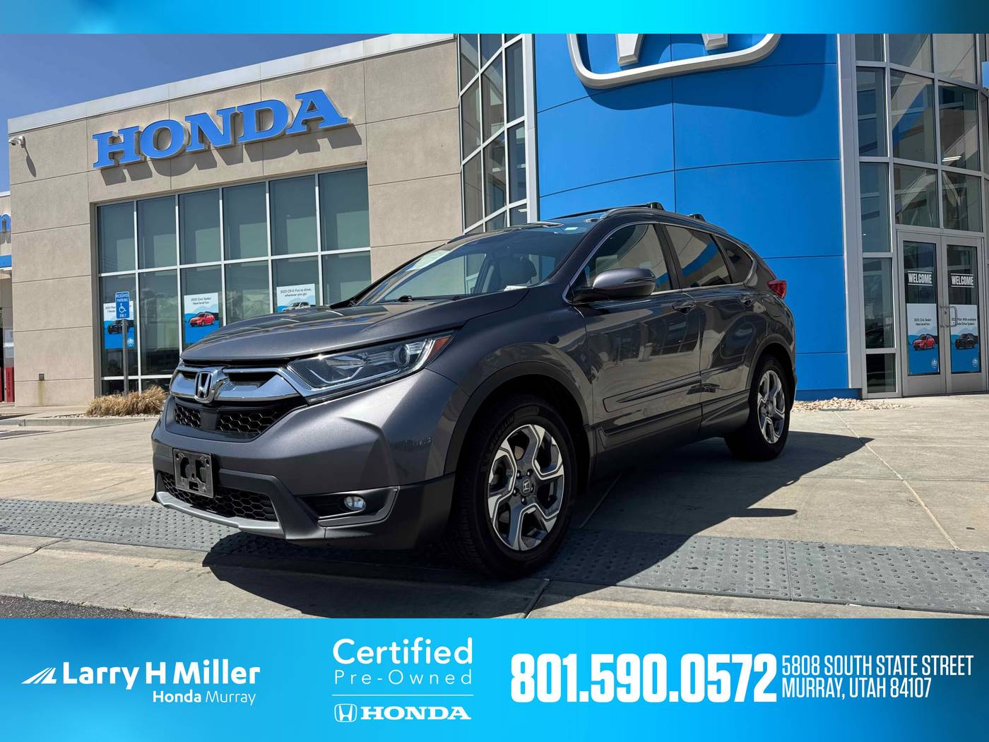 2017 Honda CR-V EX-L — SUV — 97,534 mi — Murray, UT