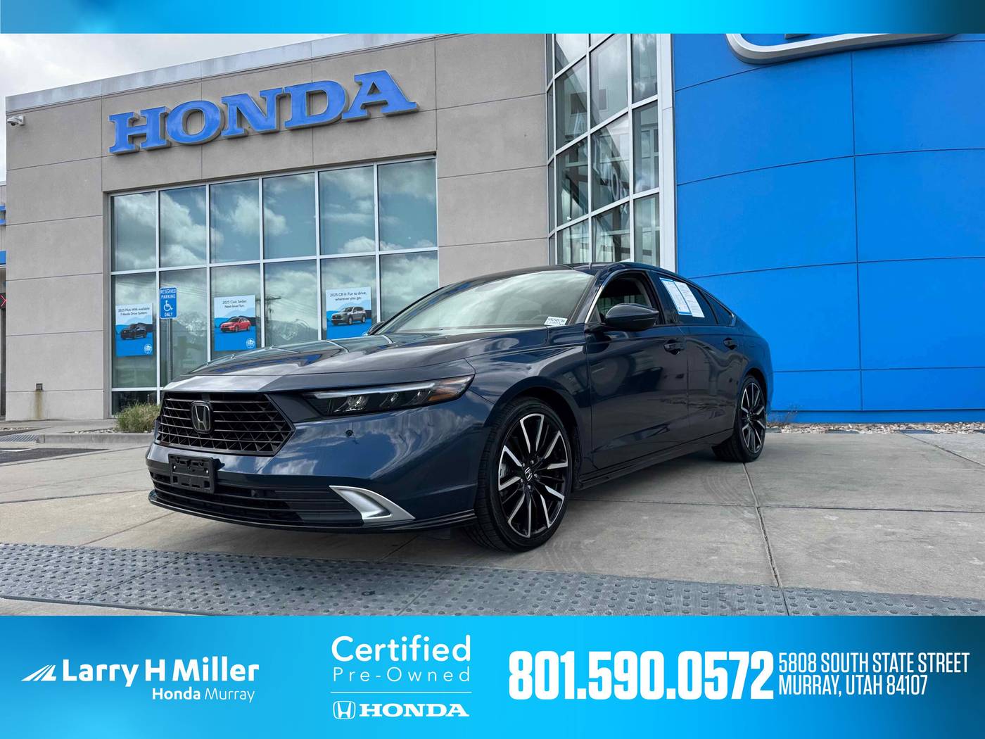 2023 Honda Accord Hybrid Touring — Sedan — 22,712 mi — Murray, UT