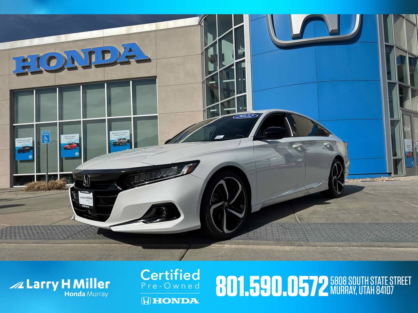 2022 Honda Accord Sport — Sedan — 23,284 mi — Murray, UT
