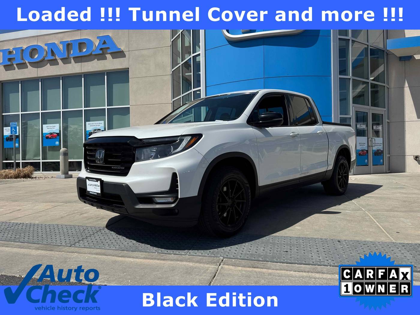 2022 Honda Ridgeline Black Edition — Pickup Truck — 81,023 mi — Murray, UT