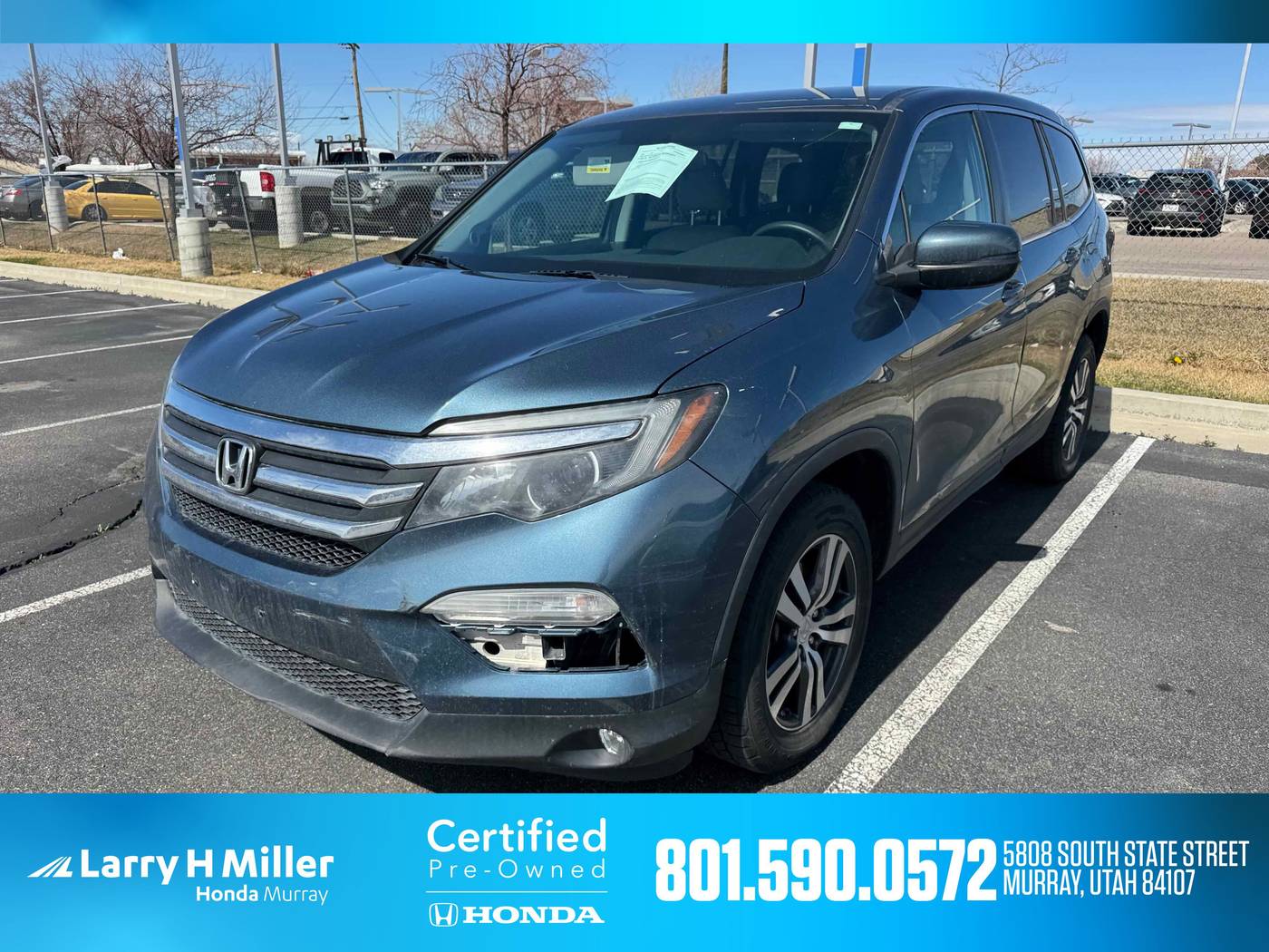 2018 Honda Pilot EX — SUV — 70,057 mi — Murray, UT
