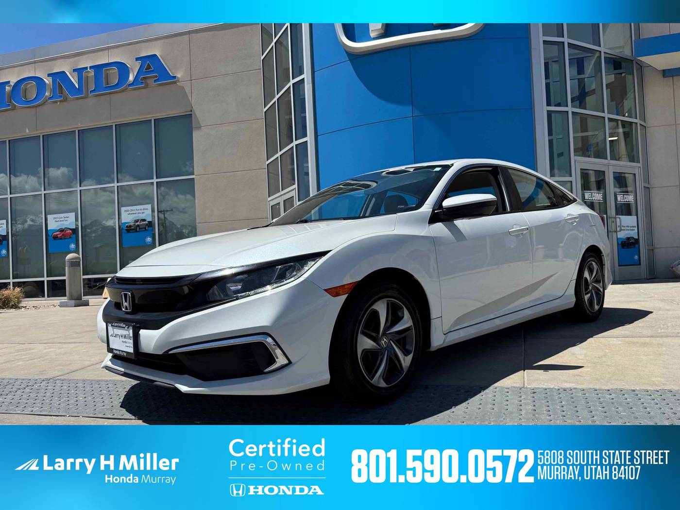 2020 Honda Civic LX — Sedan — 32,204 mi — Murray, UT