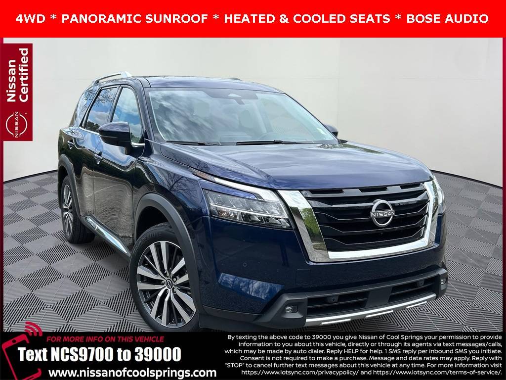 2022 Nissan Pathfinder Platinum — SUV — 49,786 mi — Franklin, TN