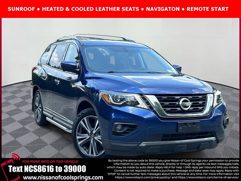 2019 Nissan Pathfinder Platinum — SUV — 122,261 mi — Franklin, TN