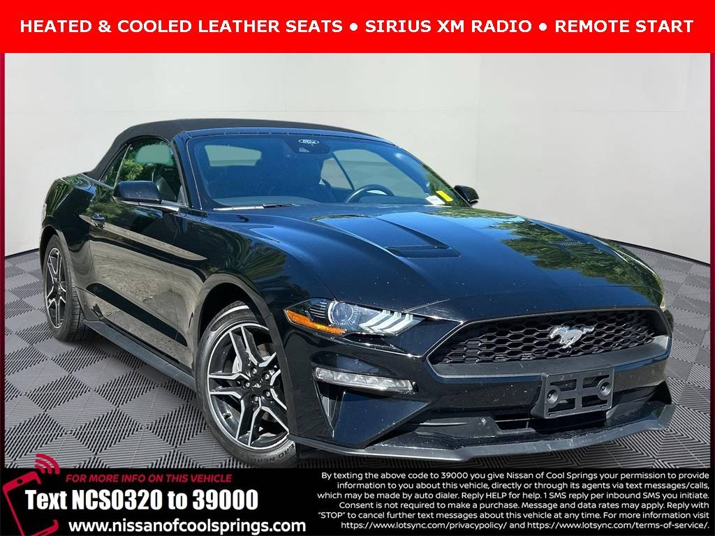 2022 Ford Mustang EcoBoost Premium — Convertible — 68,807 mi — Franklin, TN