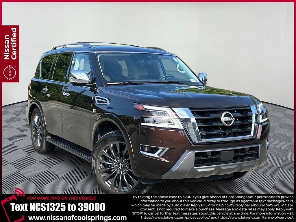 2021 Nissan Armada Platinum — SUV — 54,129 mi — Franklin, TN