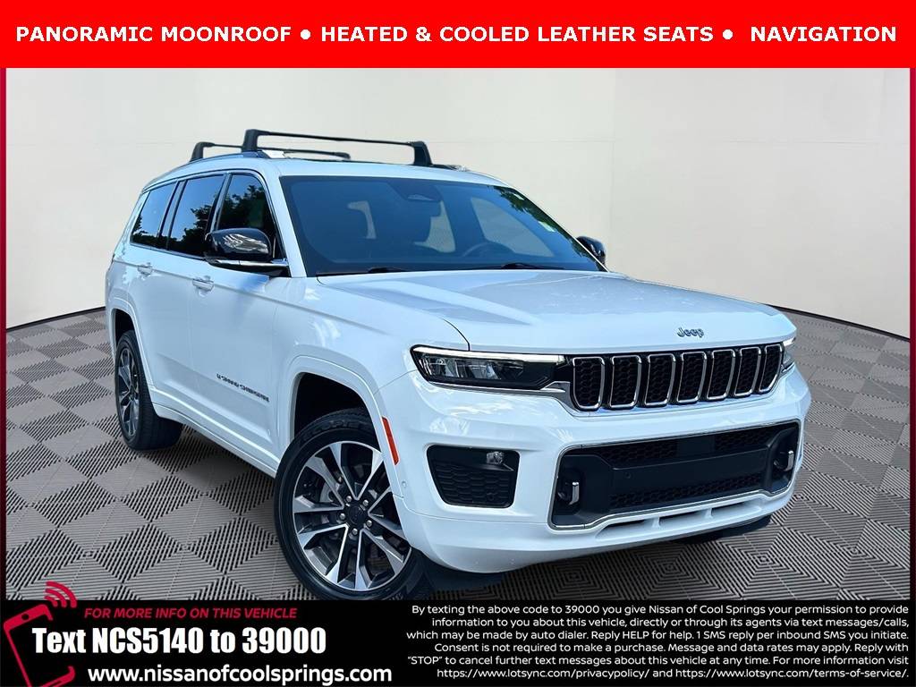 2022 Jeep Grand Cherokee Overland — SUV — 43,500 mi — Franklin, TN