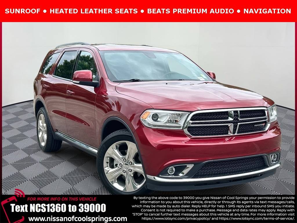 2015 Dodge Durango Limited — SUV — 76,184 mi — Franklin, TN