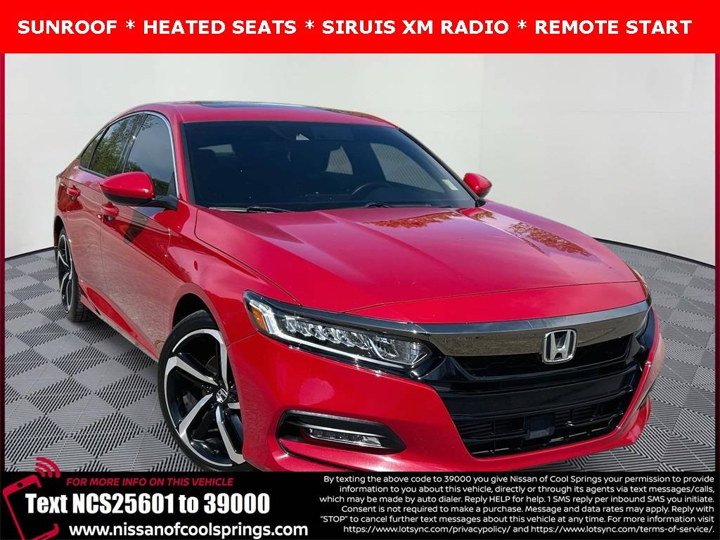 2018 Honda Accord Sport — Sedan — 67,615 mi — Franklin, TN