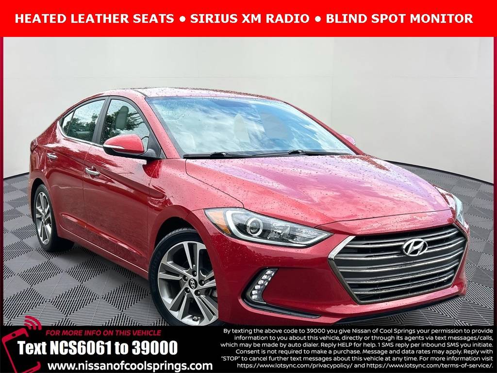 2017 Hyundai Elantra Limited — Sedan — 56,887 mi — Franklin, TN