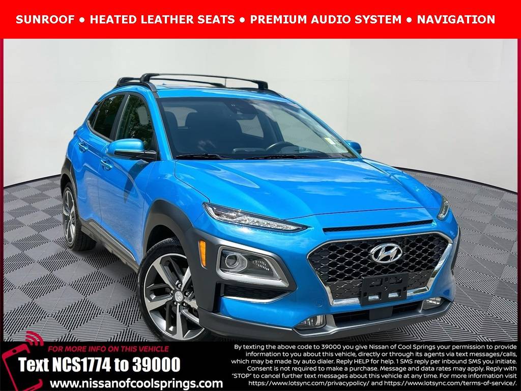 2021 Hyundai Kona Ultimate — SUV — 71,803 mi — Franklin, TN
