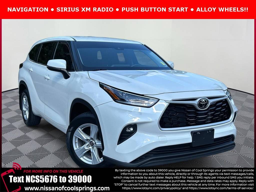 2021 Toyota Highlander LE — SUV — 76,905 mi — Franklin, TN