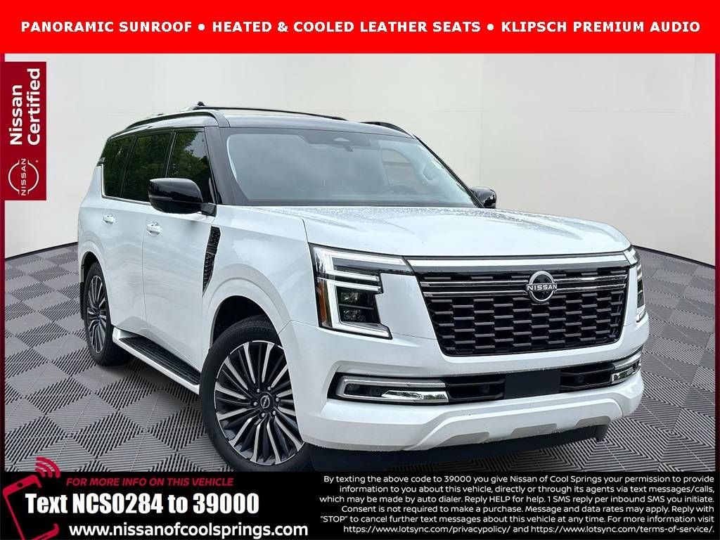 2025 Nissan Armada Platinum Reserve — SUV — 2,923 mi — Franklin, TN