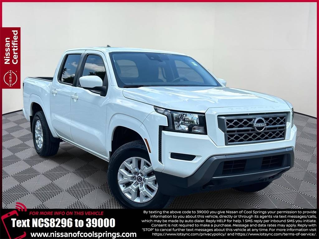 2022 Nissan Frontier SV — Pickup Truck — 65,465 mi — Franklin, TN