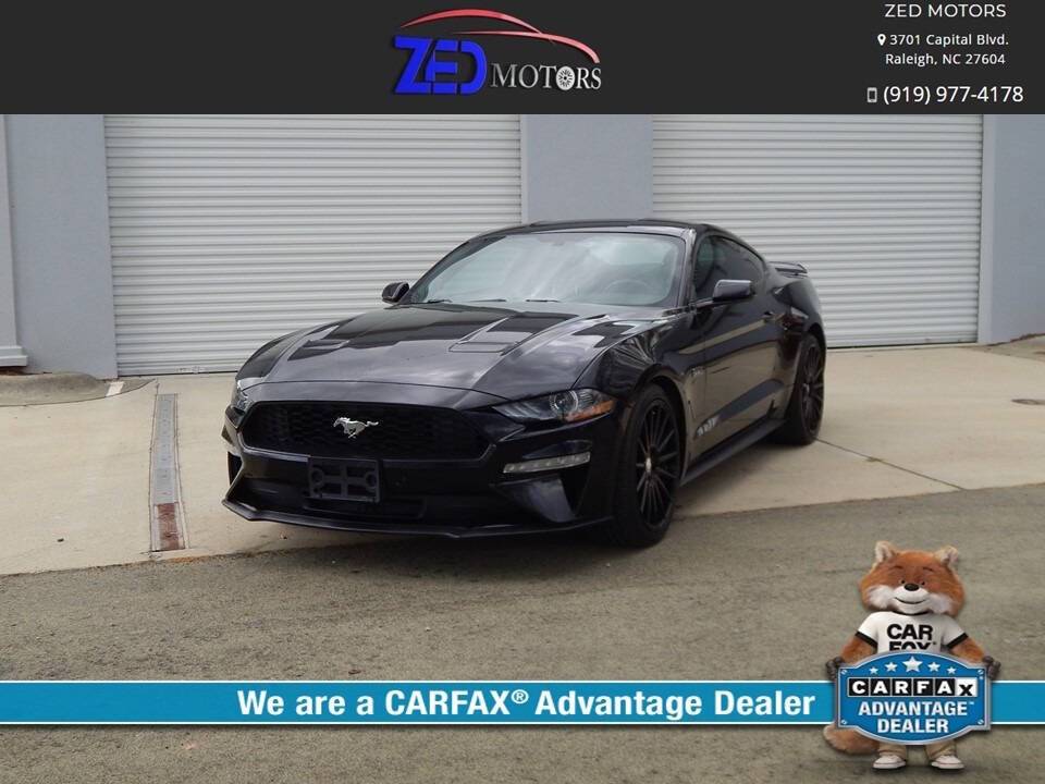 2020 Ford Mustang EcoBoost — Coupe — 85,561 mi — Raleigh, NC