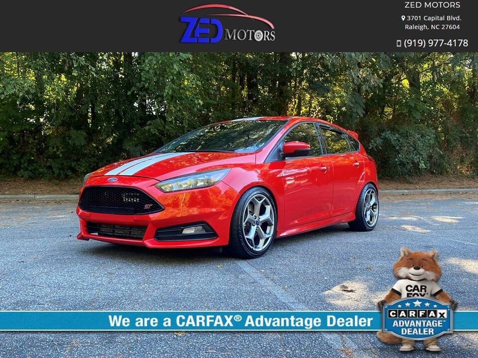 2017 Ford Focus ST — Hatchback — 121,516 mi — Raleigh, NC