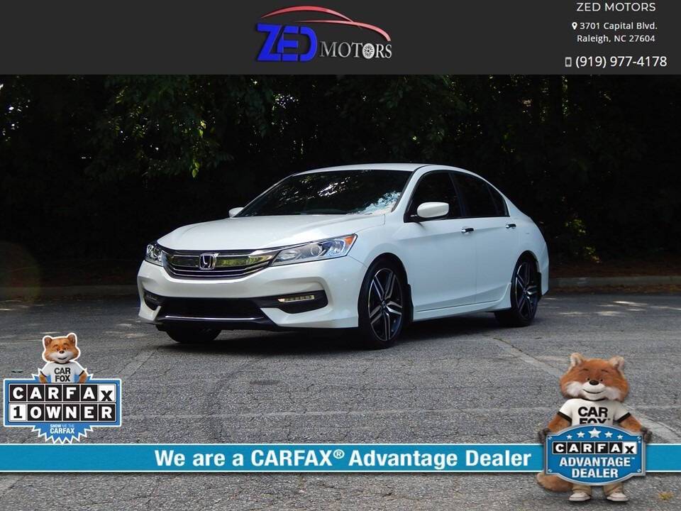 2016 Honda Accord Sport — Sedan — 131,321 mi — Raleigh, NC