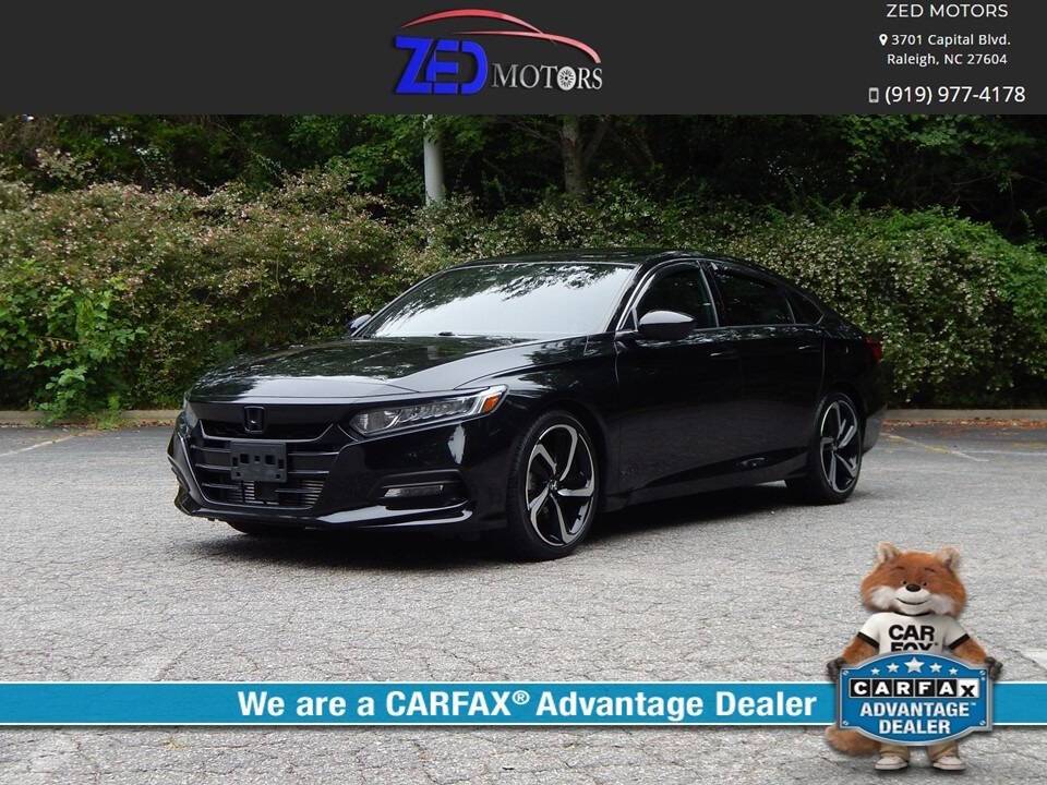 2018 Honda Accord Sport — Sedan — 133,673 mi — Raleigh, NC
