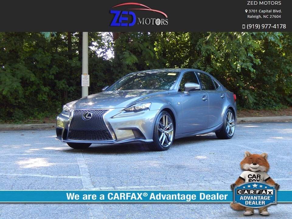 2015 Lexus IS IS 250 — Sedan — 127,597 mi — Raleigh, NC