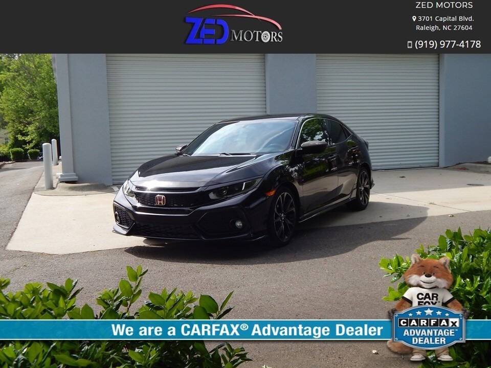 2017 Honda Civic Sport — Hatchback — 118,175 mi — Raleigh, NC